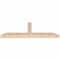 Ekena Millwork Portland Smooth Timber Gable Bracket, Douglas Fir, 84"W x 28"H x 5 1/2"D x 5 1/2"F, 8/12 Pitch GBW084X28X0606POR00SDF - alternate 4